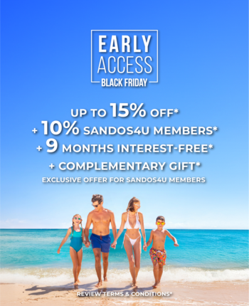 EARLY ACCESS BLACK FRIDAY AT SANDOS HOTELS & RESORTS