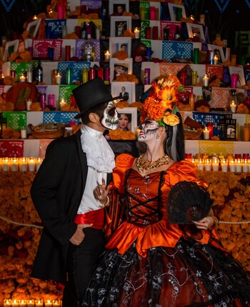 DAY OF THE DEAD AT SANDOS CARACOL